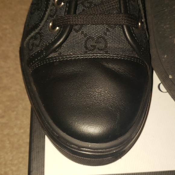 Gucci canvas sneakers. - Picture 4 of 10
